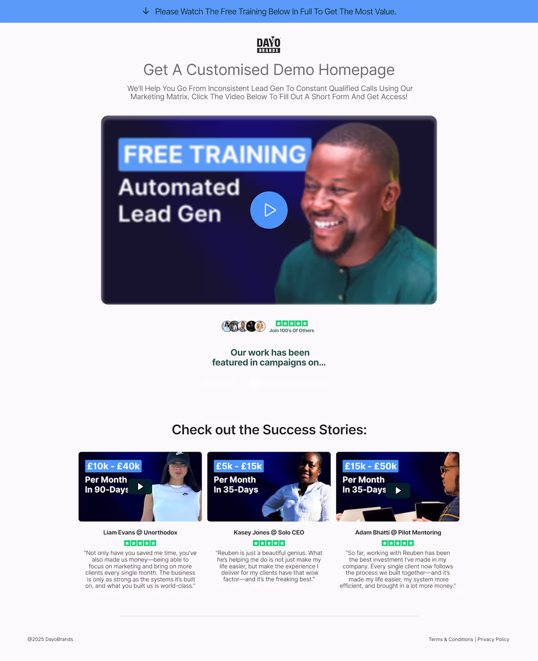 Cover image for Created a VSL lead magnet funnel and CRM automation workflow...