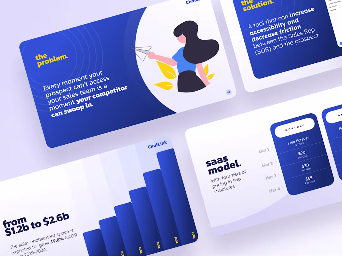 Cover image for ChatLink Pitch Deck