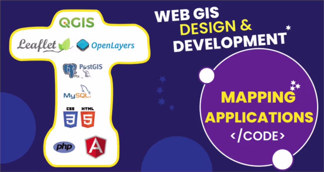 Cover image for I will create a web map aplications using leaflet, mapbox & JS