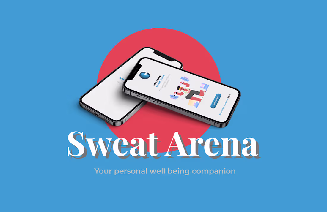 Cover image for Sweat Arena- A Fitness Platform 