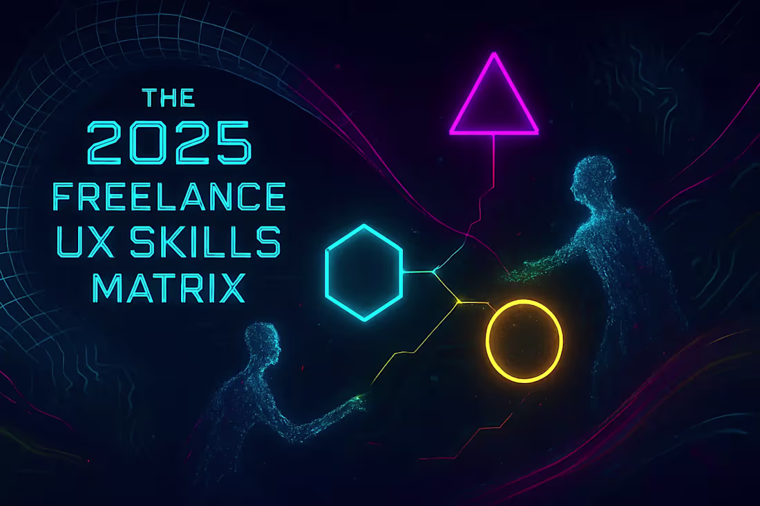 Cover image for The 2025 Freelance UX Skills Matrix: Technical & Soft Abilities for Top Jobs