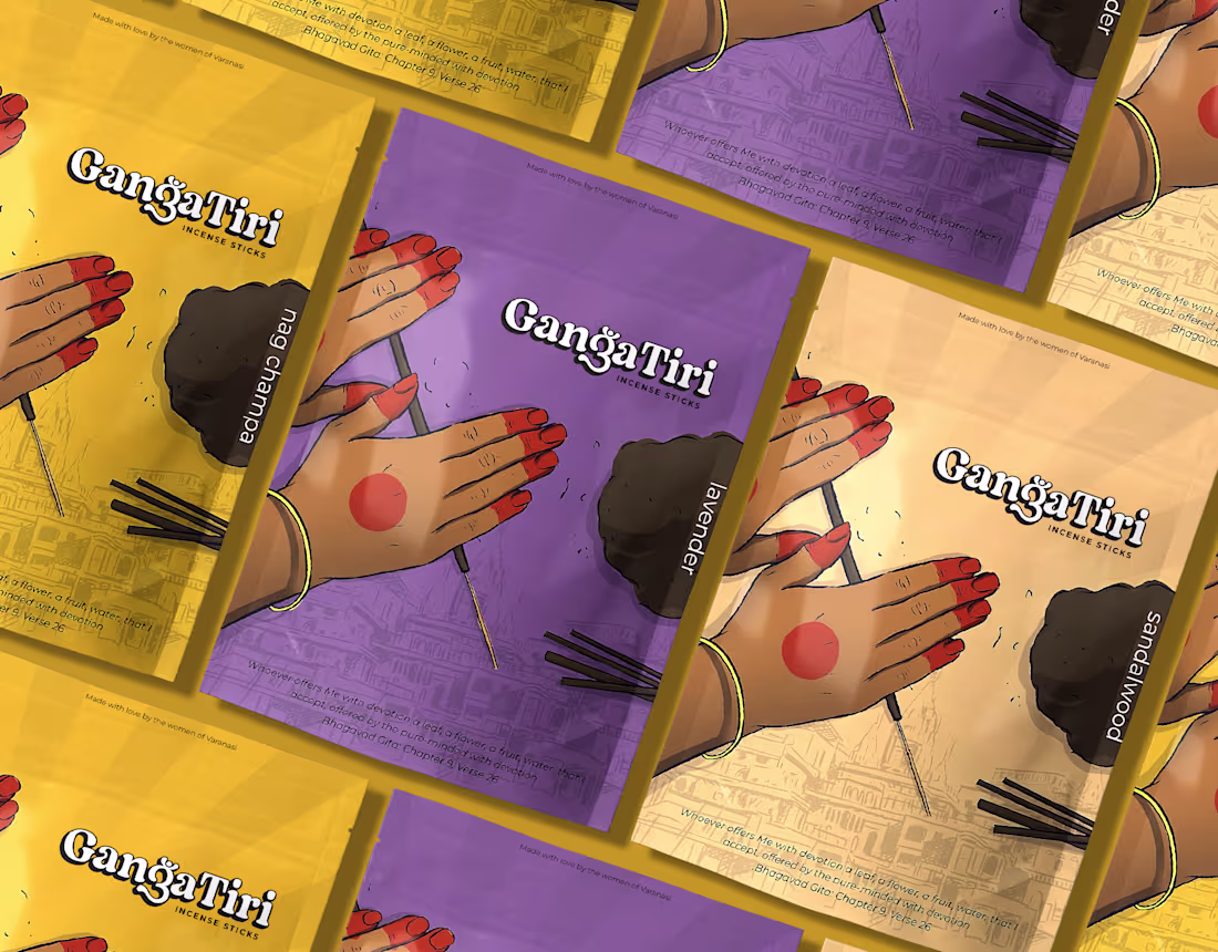 Cover image for GangaTiri Incense sticks