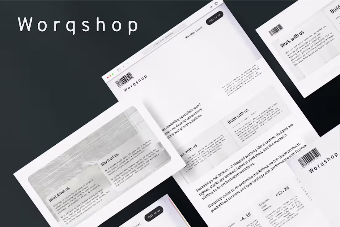 Cover image for AI Marketing Agency Website |