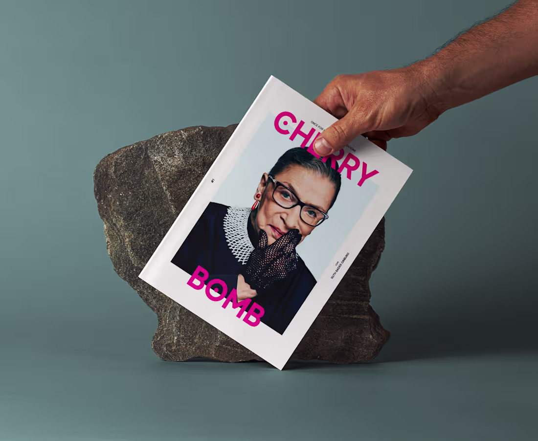 Cover image for 
CHERRY BOMB | Editorial design