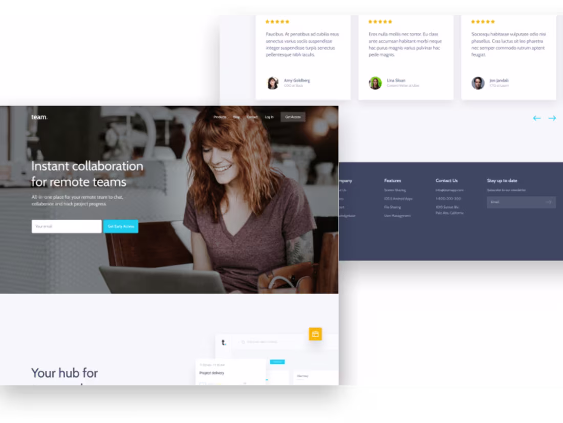 Cover image for Team App - Instant collaboration for remote teams