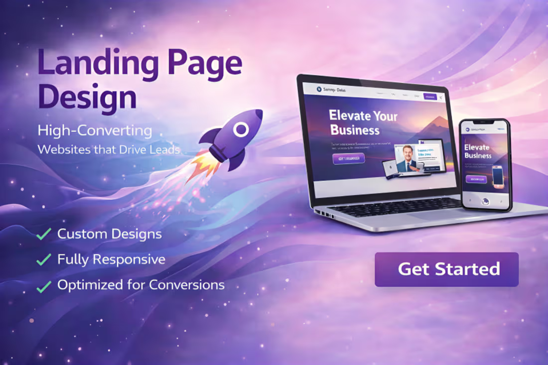 Cover image for High-Converting Landing Page for Ads, Leads & Launches