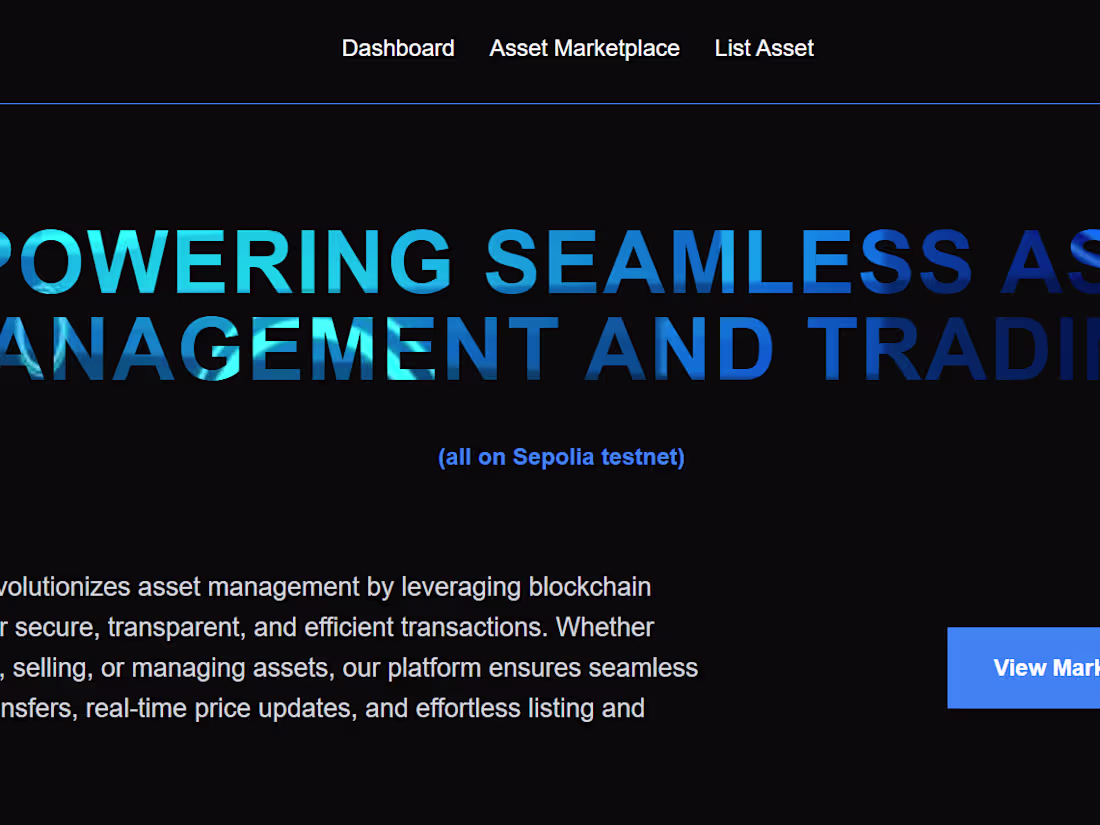 Cover image for AssetFlow