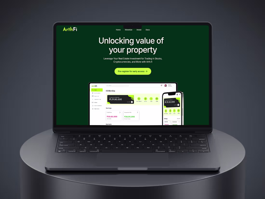 Cover image for ArthFi: Framer Development Using Paid Template