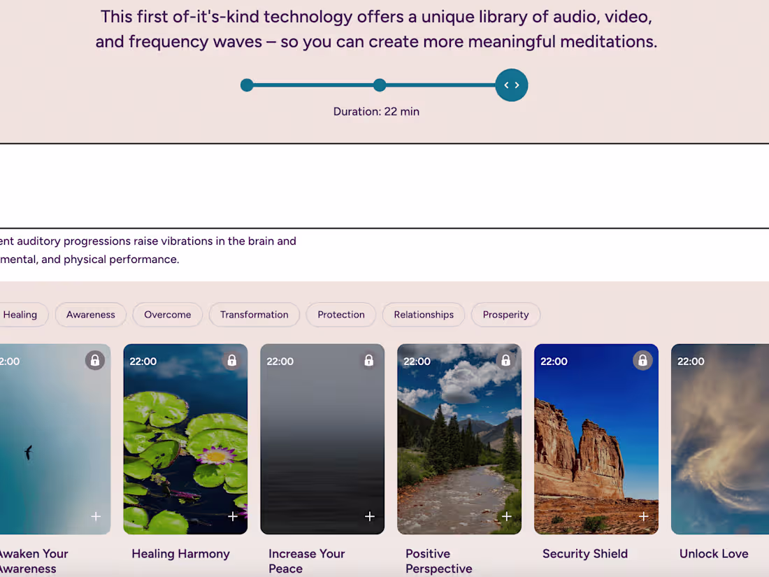 Cover image for Meditation Website 