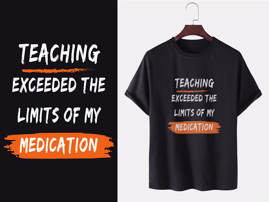 Cover image for Custom Quote Illustration to print on a T-Shirt Design