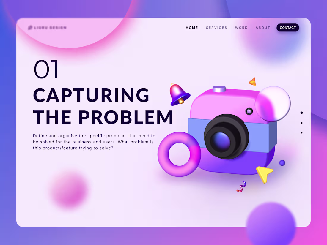 Cover image for UI design - 3D Composition