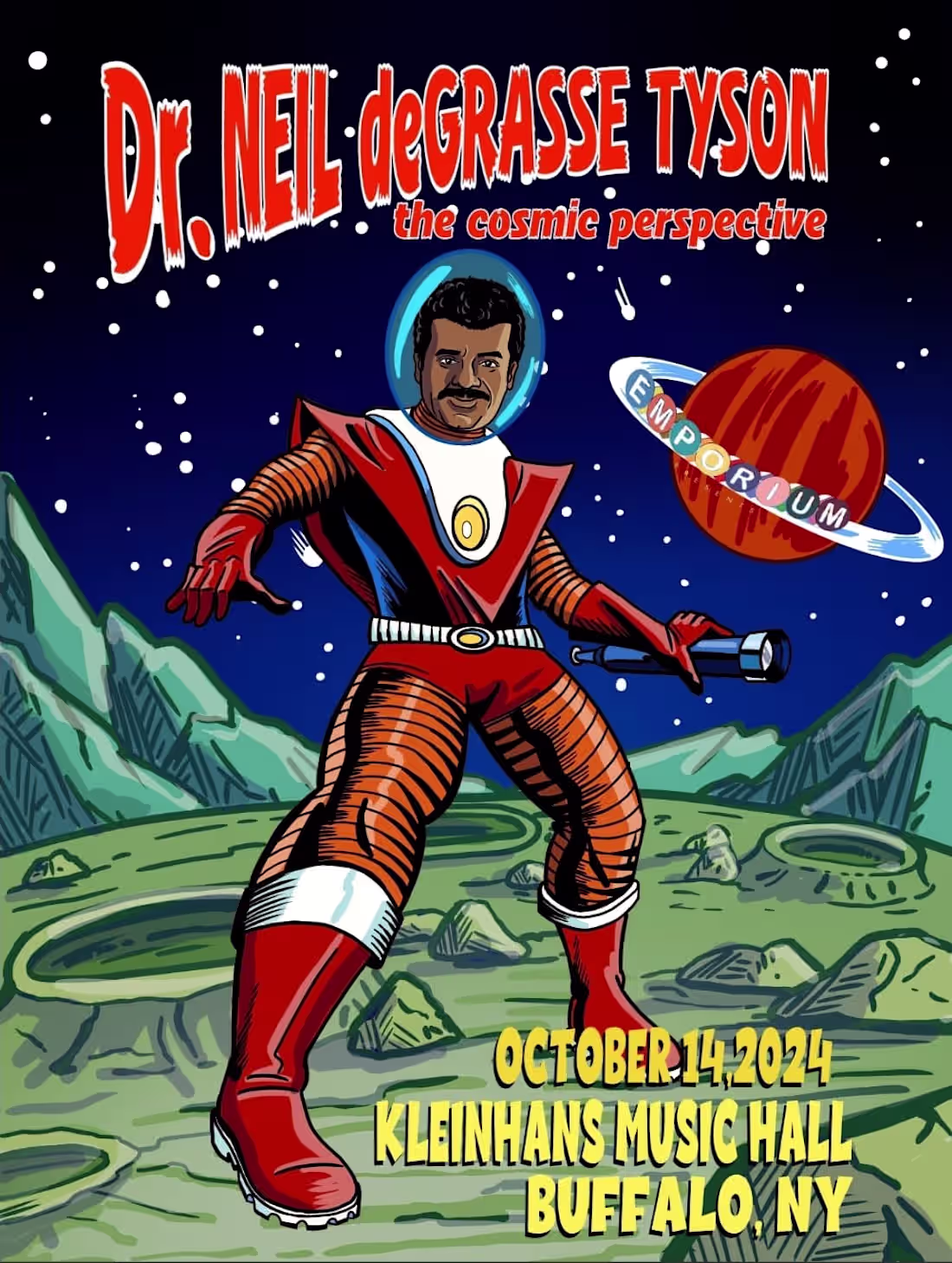 Cover image for Dr. Neil DeGrasse Tyson poster