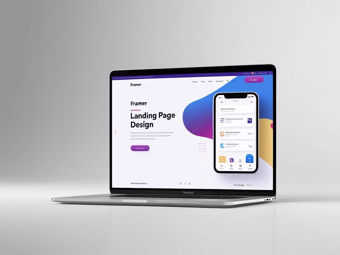 Cover image for Framer Landing Page service