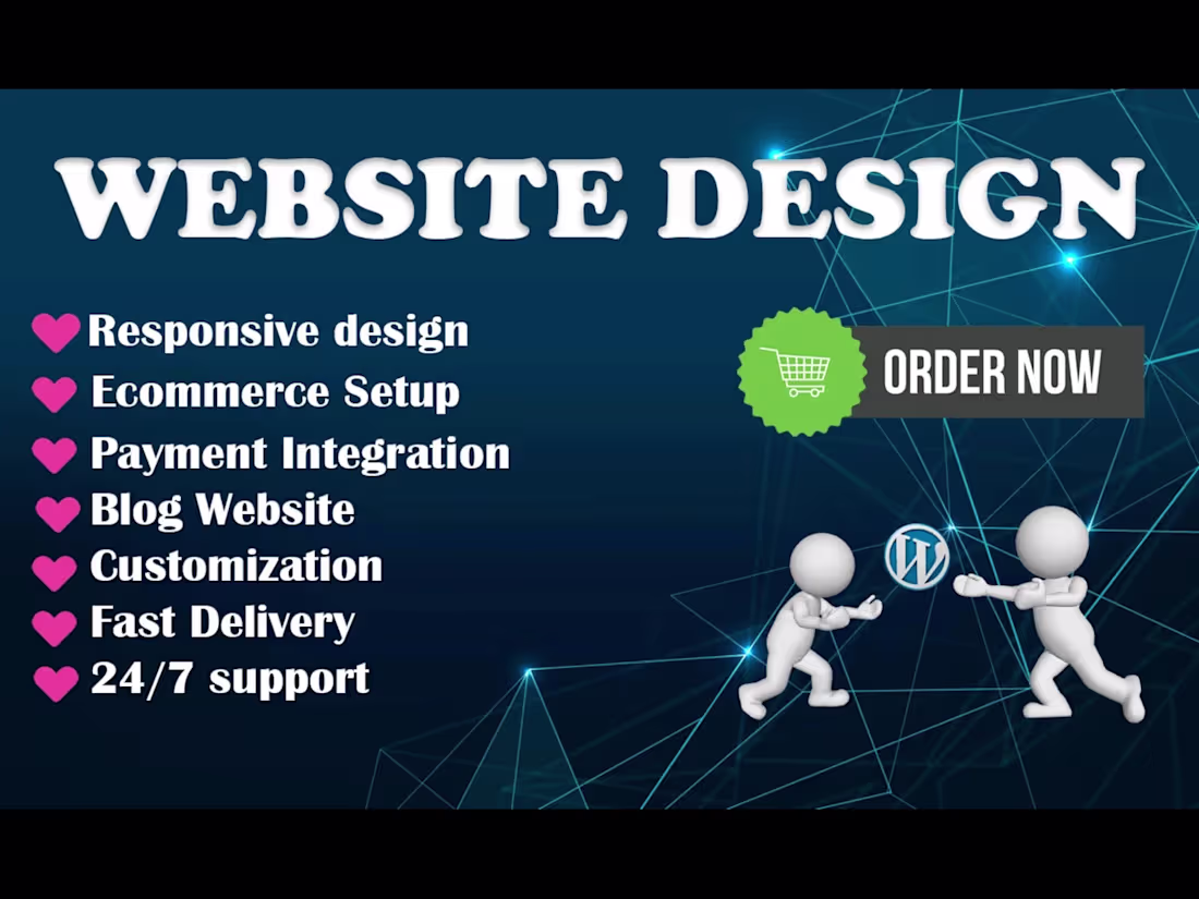 Cover image for I will do wordpress website build, design and development