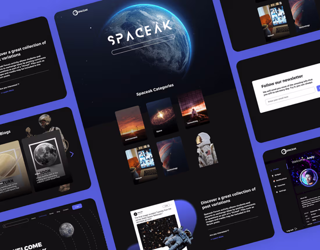 Cover image for Speceak - Webdesign