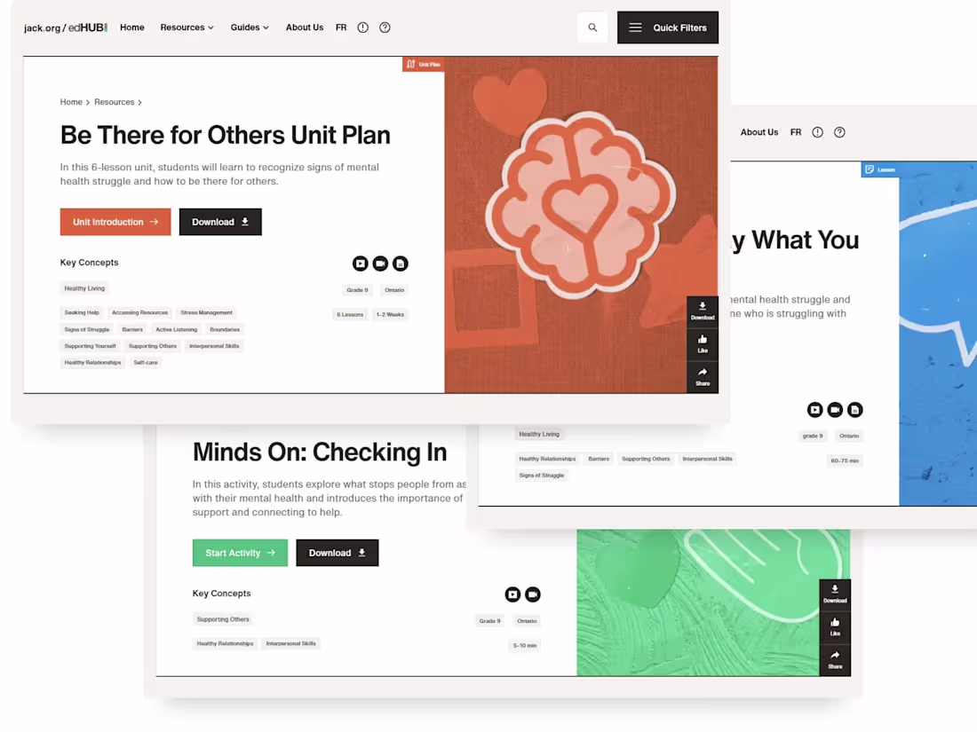 Cover image for Helping to equip & support classroom educators in Canada.