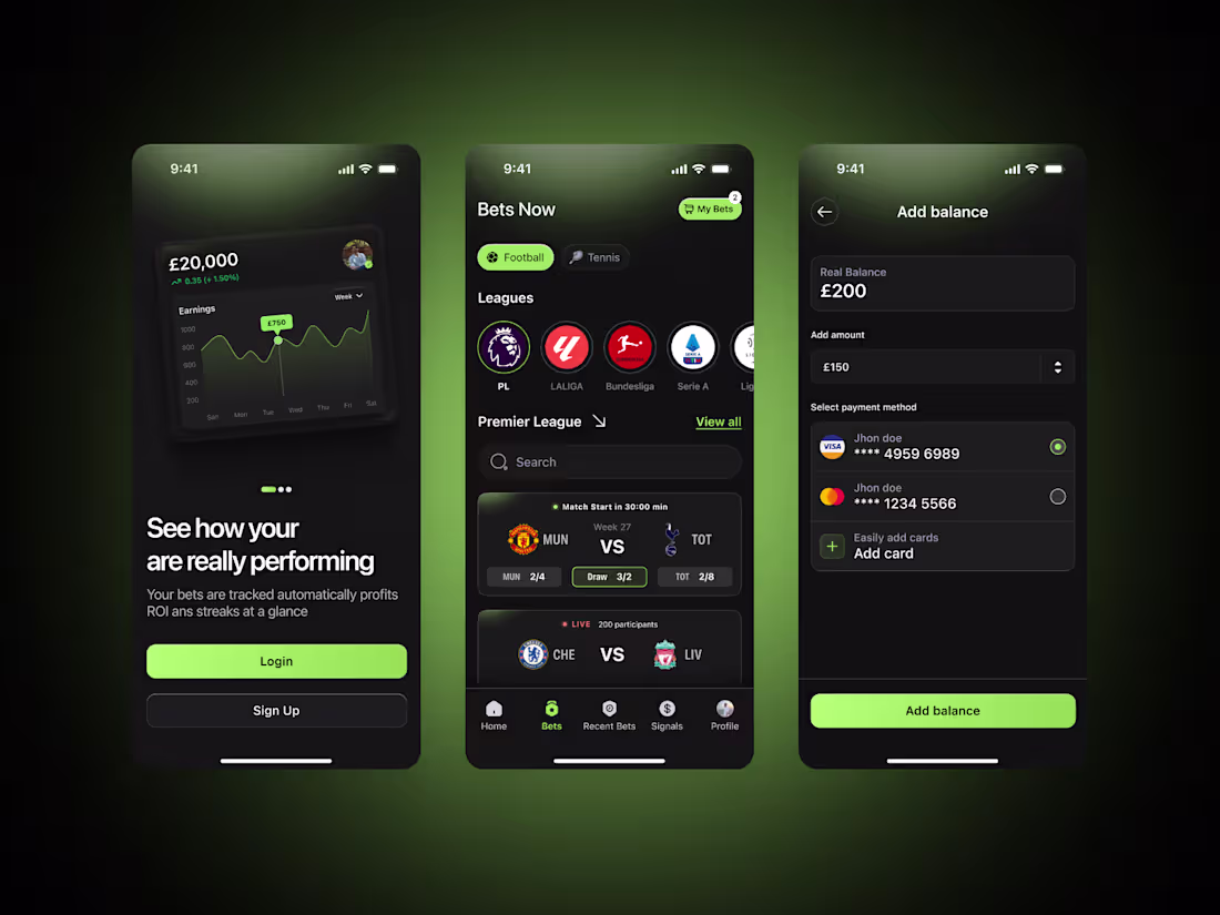 Cover image for Sports fantasy platform design