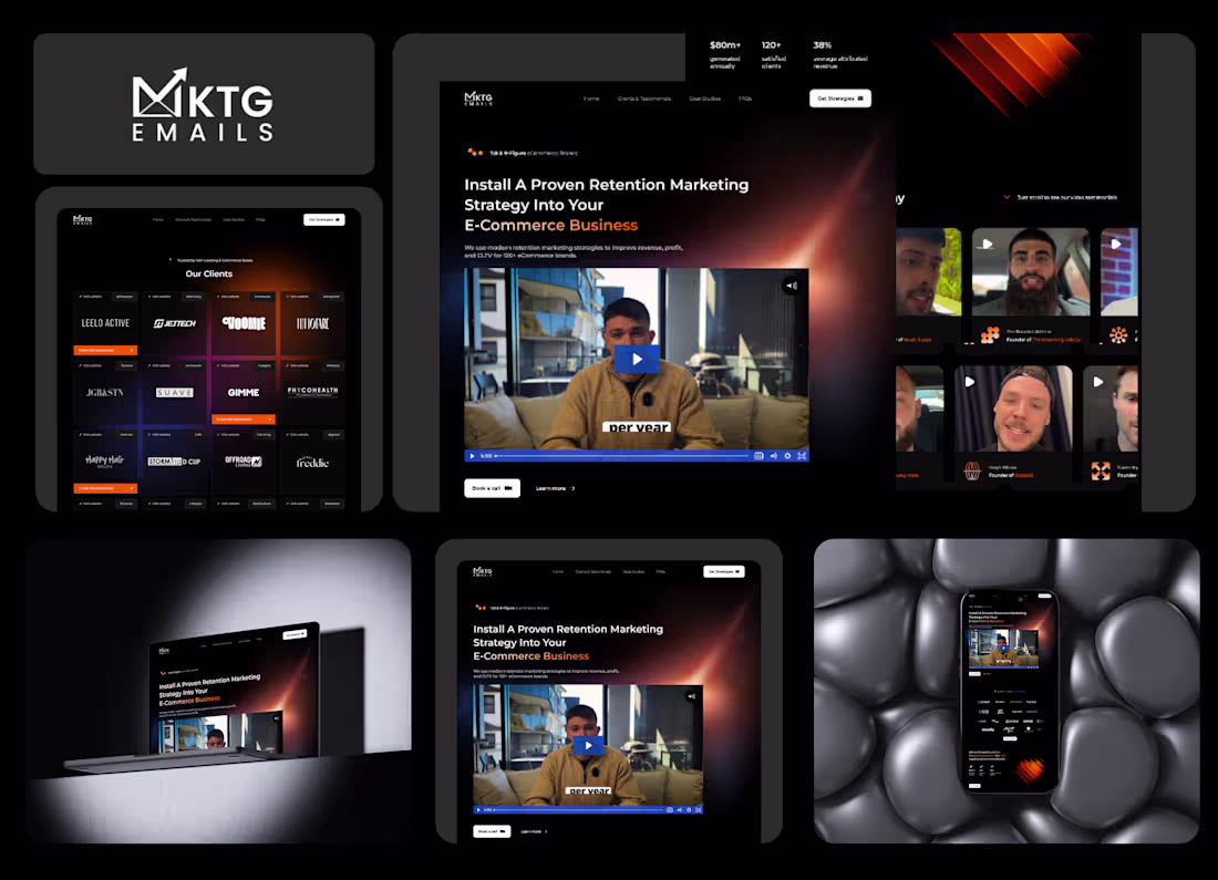 Cover image for MKTG Emails Website Design & Development