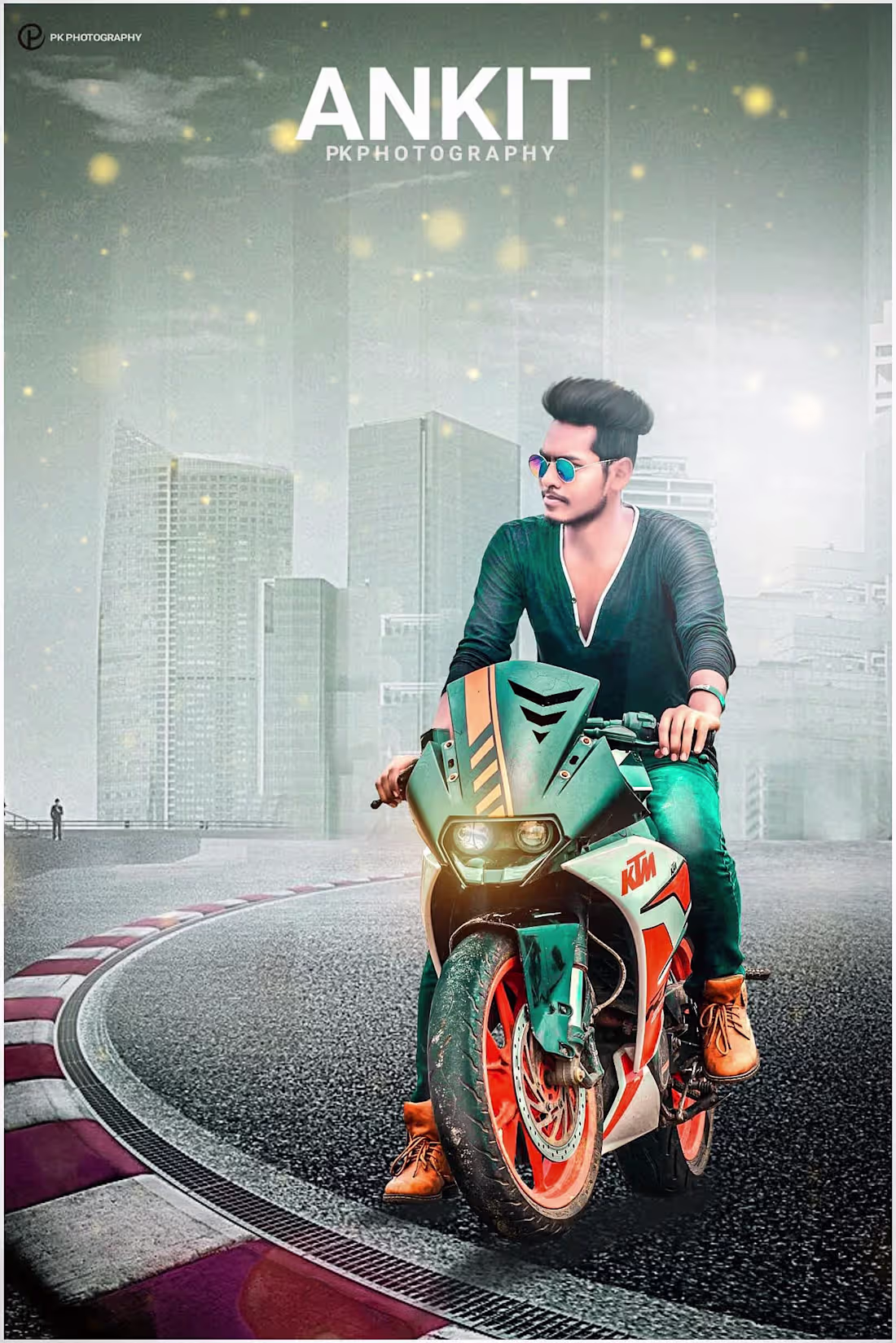 Cover image for "Ankit's Epic Bike Ride Poster"