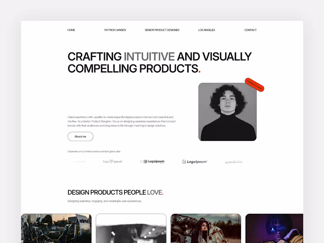 Cover image for Frameo – Framer Portolio Template