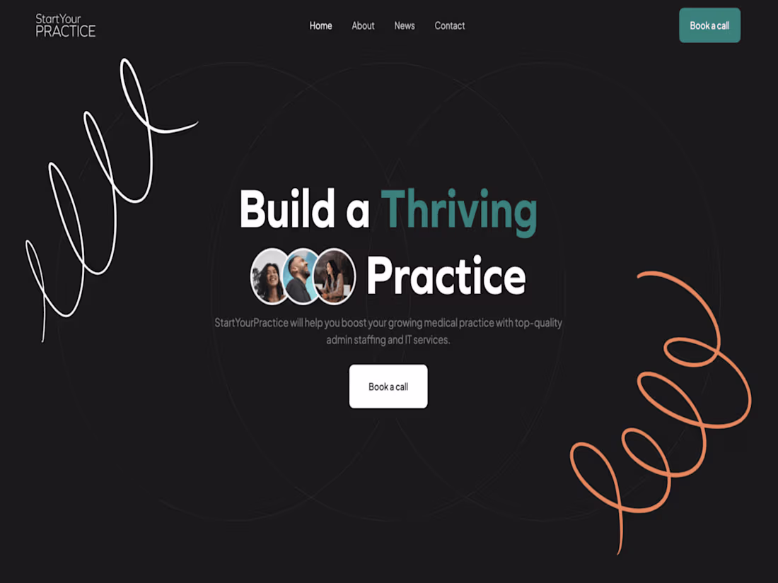 Cover image for StartYourPractice (Custom Build)