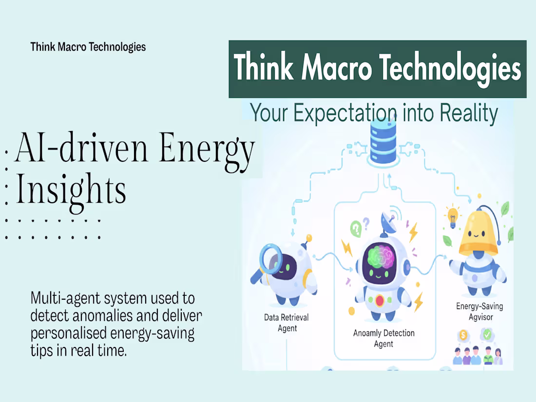 Cover image for AI-Powered Data Analysis & Energy Saving Tips Engine