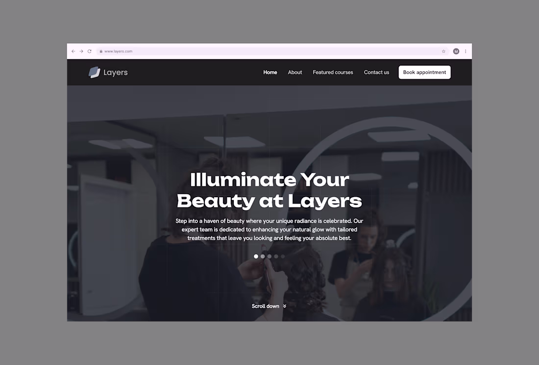 Cover image for Layers Hero section redesigned 