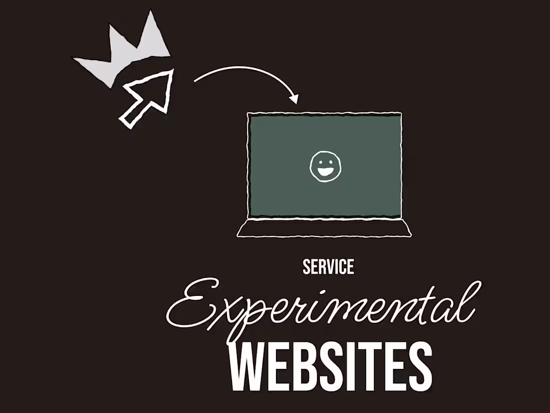 Cover image for Experimental Website Design