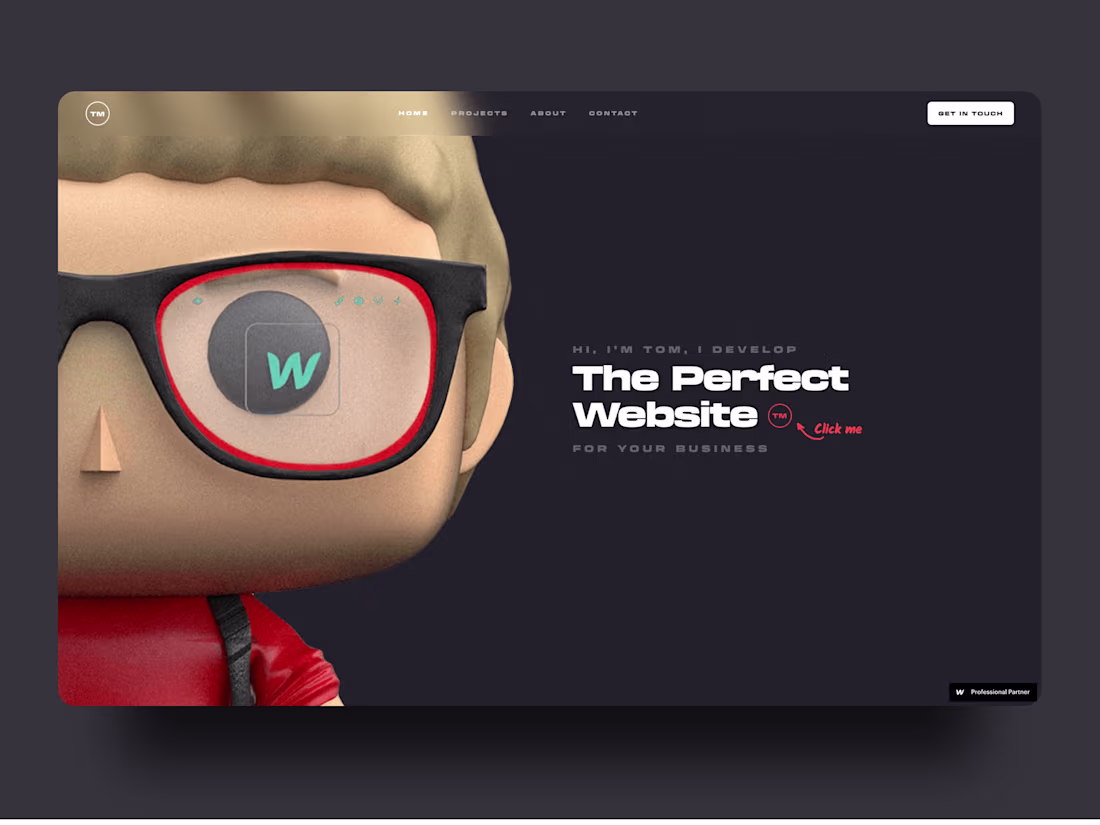 Cover image for Tomáš Mrázek - Webflow Partner