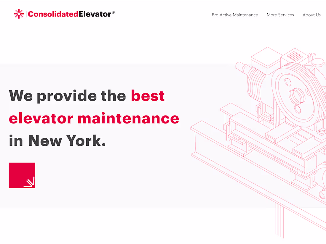 Cover image for Position Consolidated Elevator for sale with new brand & website