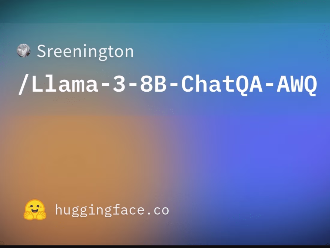 Cover image for Llama 3 Finetune and AWQ Quantization