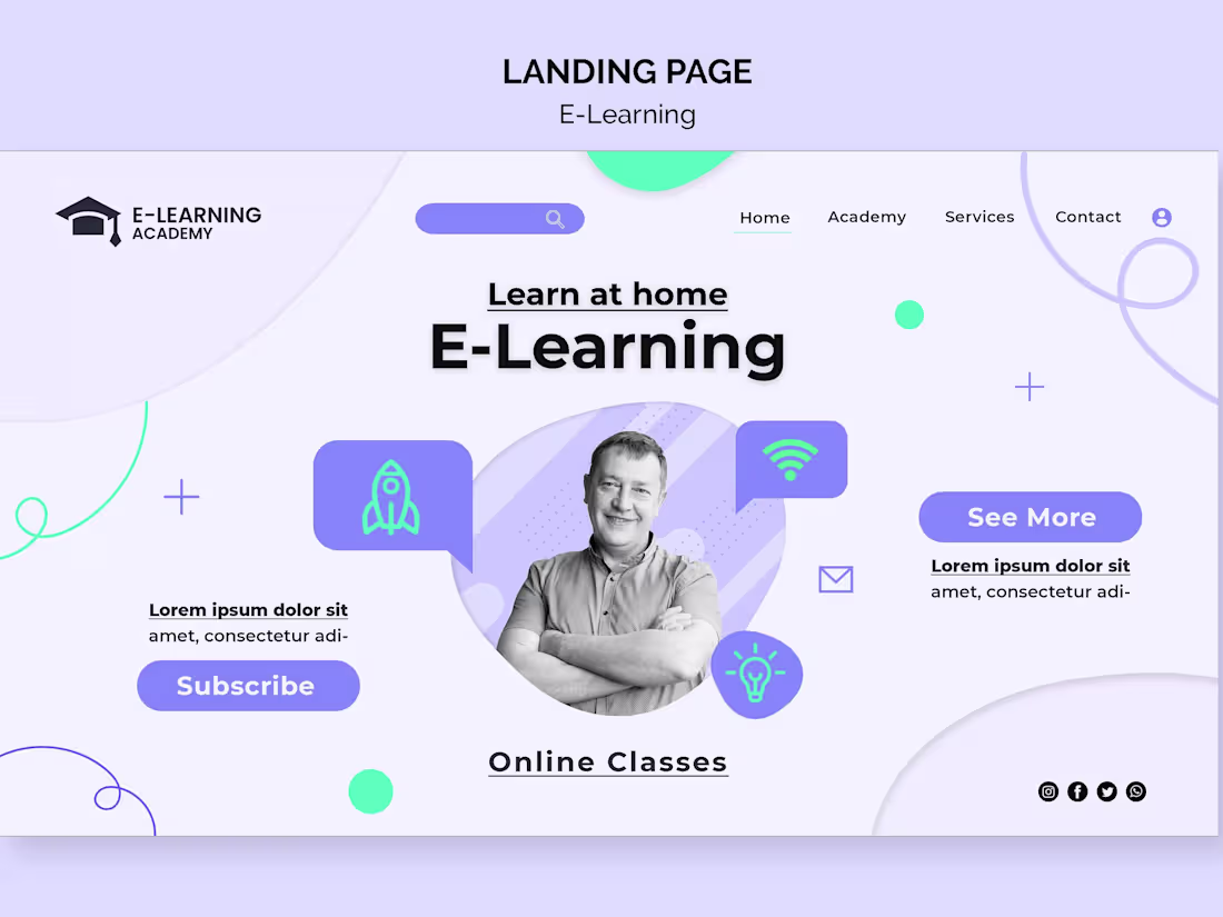 Cover image for Online Learning Platform