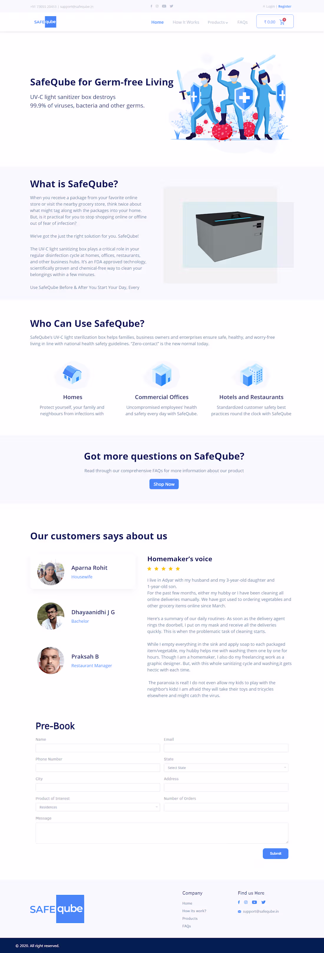Cover image for Safeqube