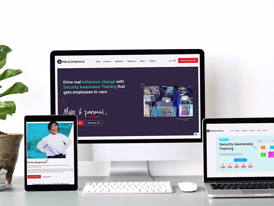 Cover image for Metacompliance website