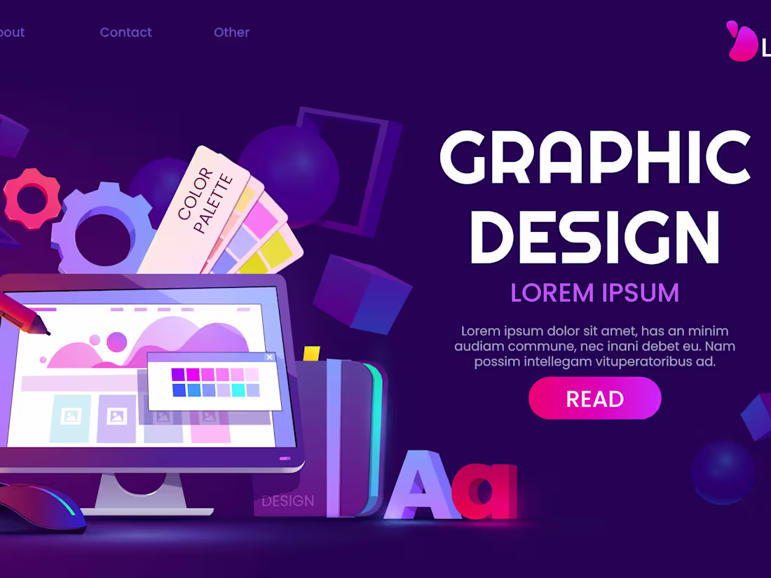 Cover image for Graphic Designing for a Furniture Company