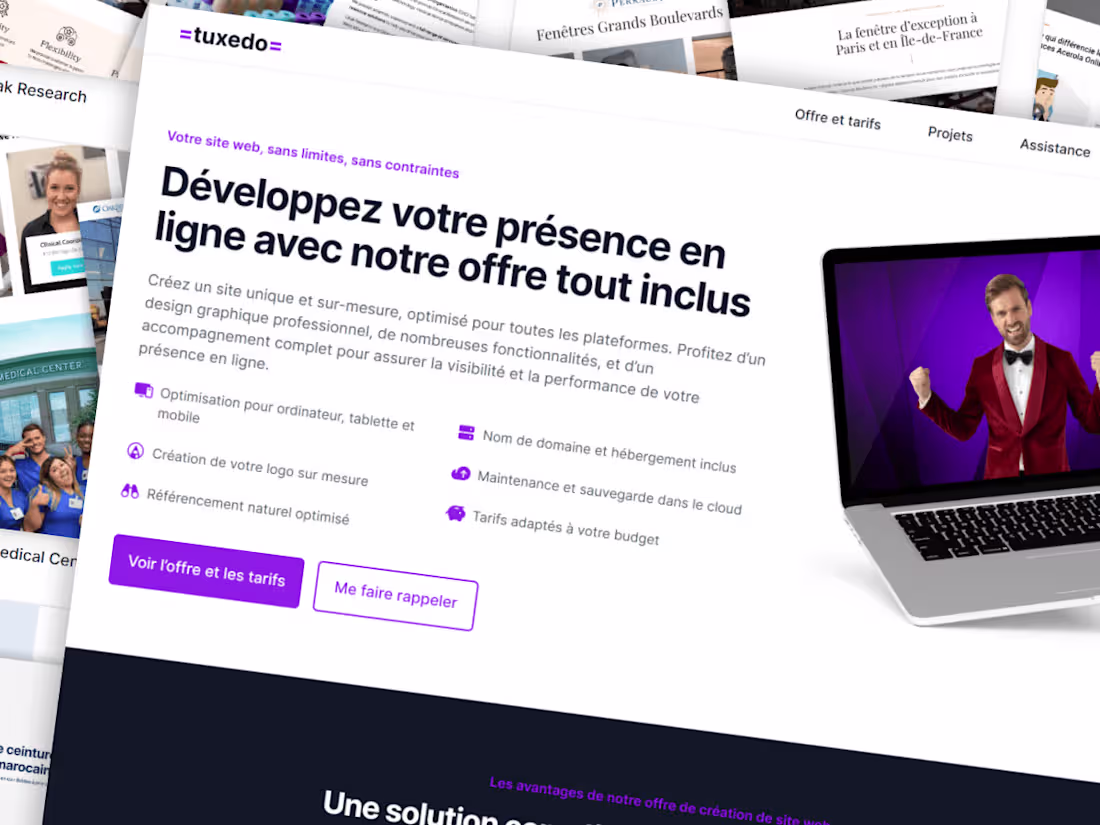 Cover image for Tuxedo, tailored WordPress solutions for business elegance