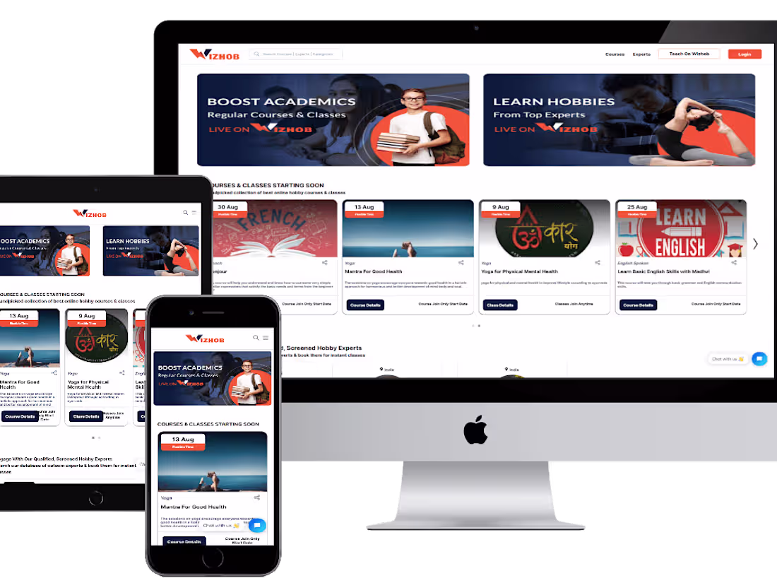 Cover image for WizHob - Learning Management System