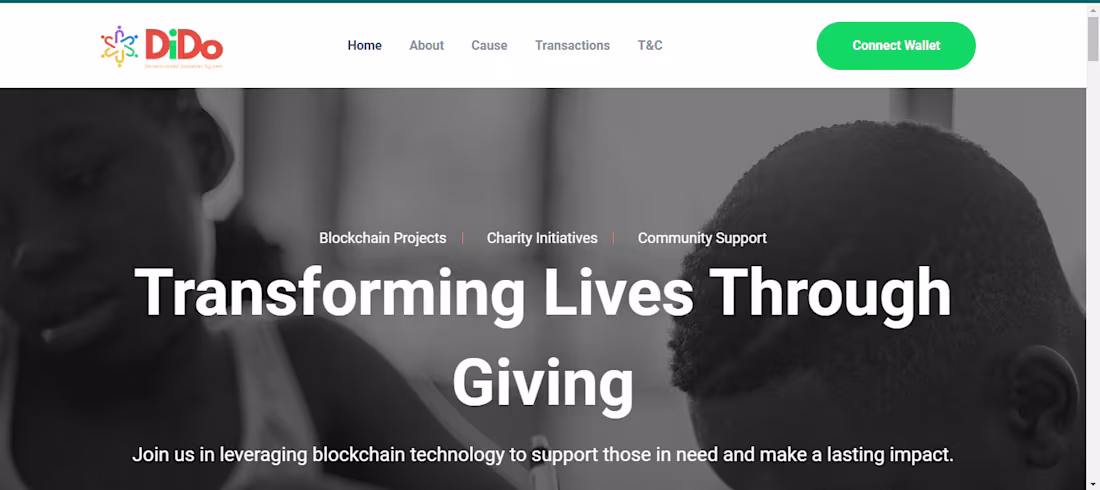 Cover image for Dido: Decentralized Donation System