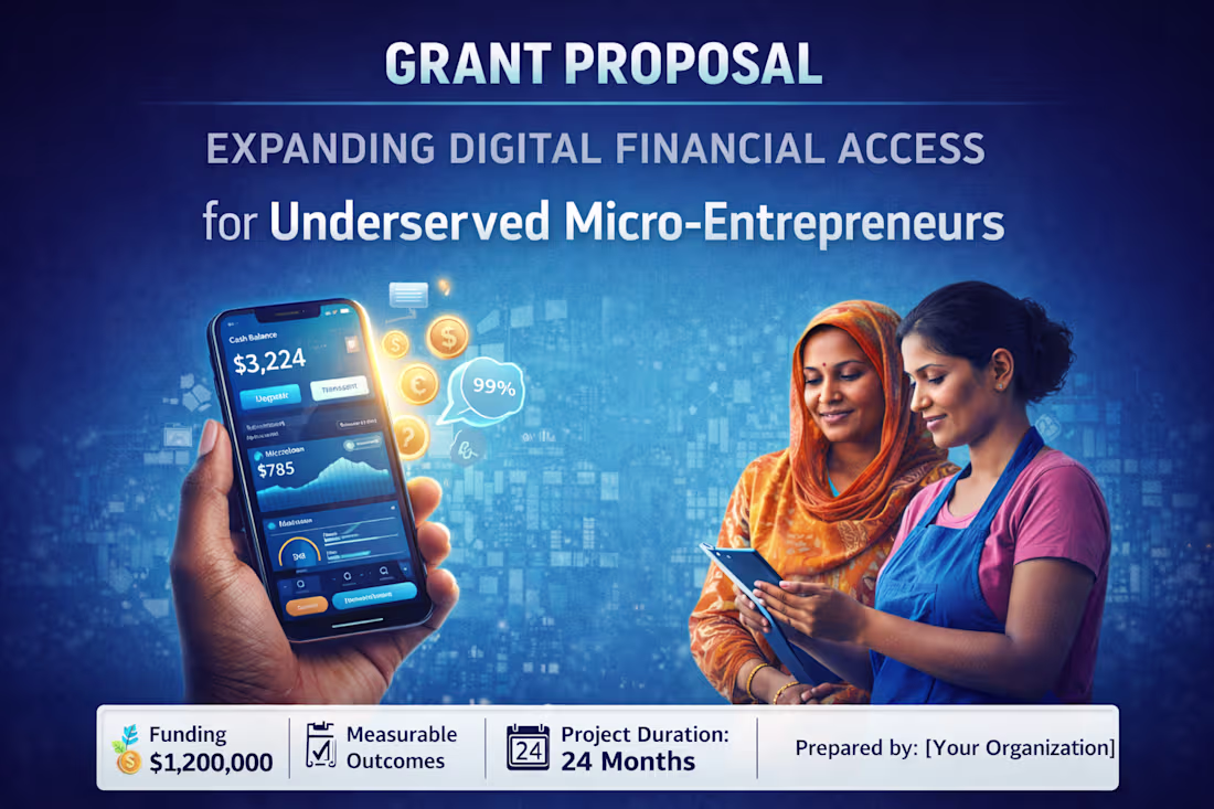 Cover image for I developed a comprehensive grant