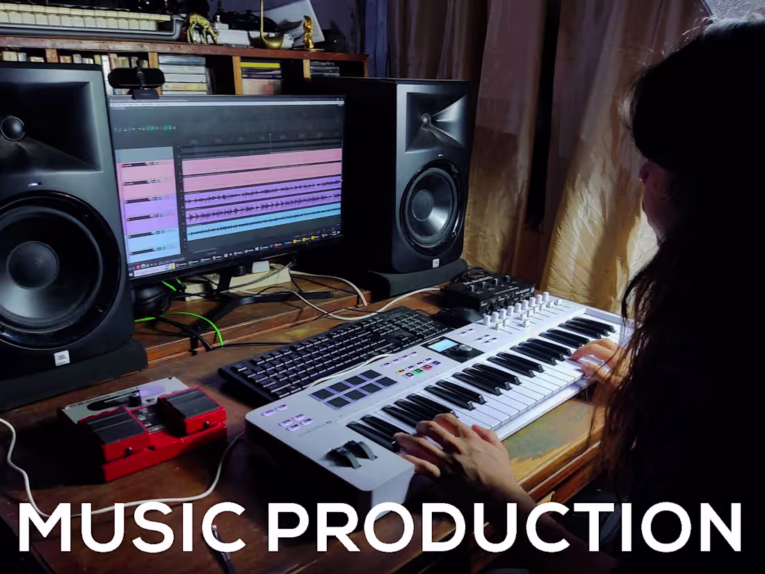 Cover image for MUSIC PRODUCTION: TRACK CREATION, POP, LOFI, ROCK, METAL, ETC.