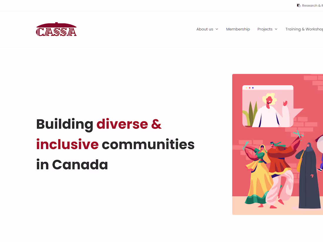 Cover image for Non-Profit website