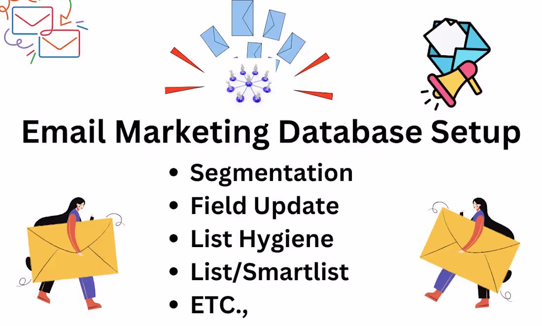 Cover image for Email Marketing Database/Audience Setup