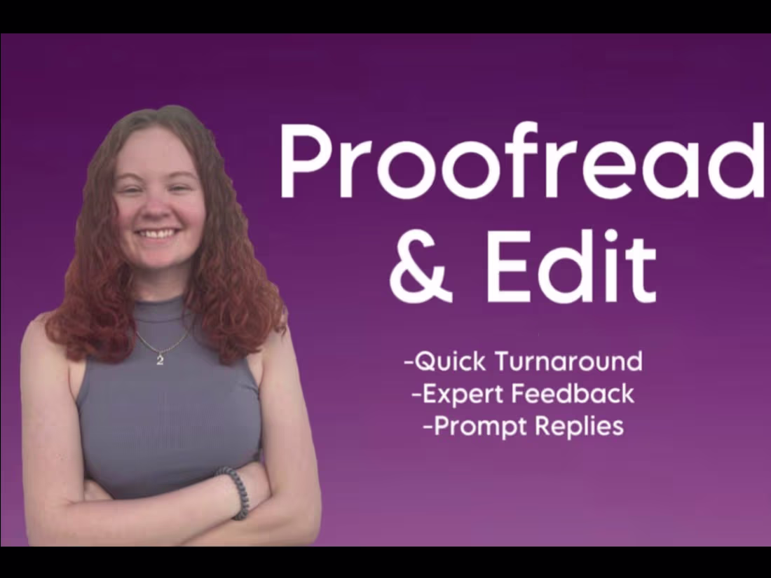 Cover image for 1000 Word Proofread and Edit
