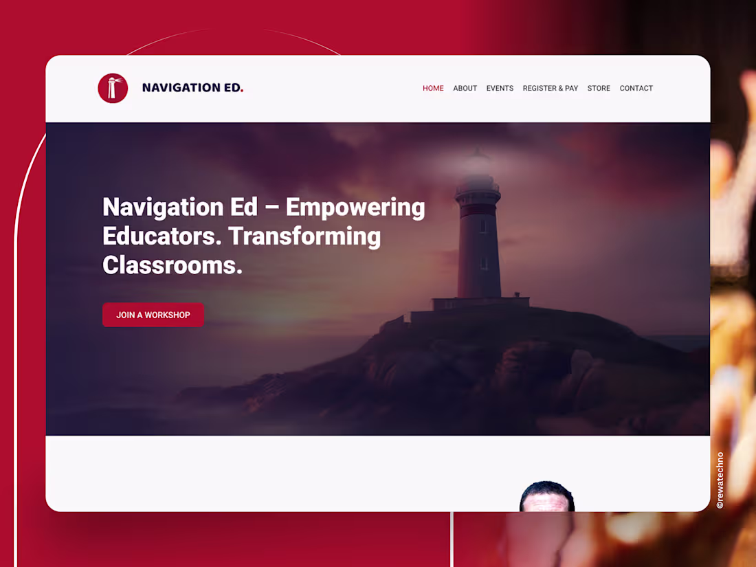 Cover image for Navigation Education - Squarespace Web Development