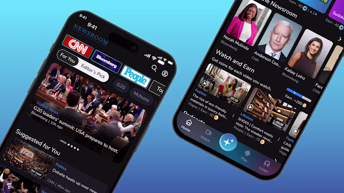 Cover image for Sharing an App mock up