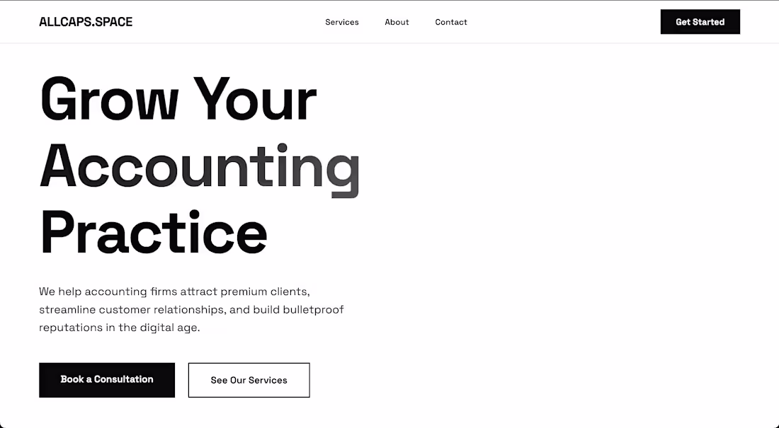 Cover image for ALLCAPS.SPACE