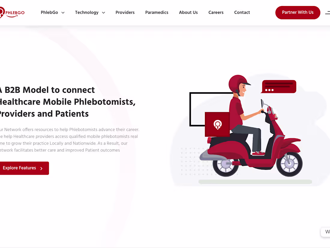 Cover image for Phlebgo - home sample collection