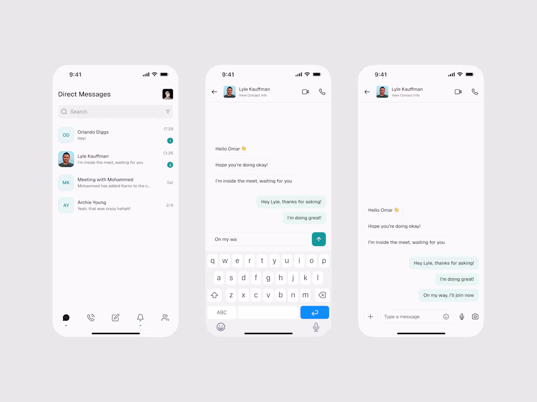 Cover image for Messaging App Chat Interface