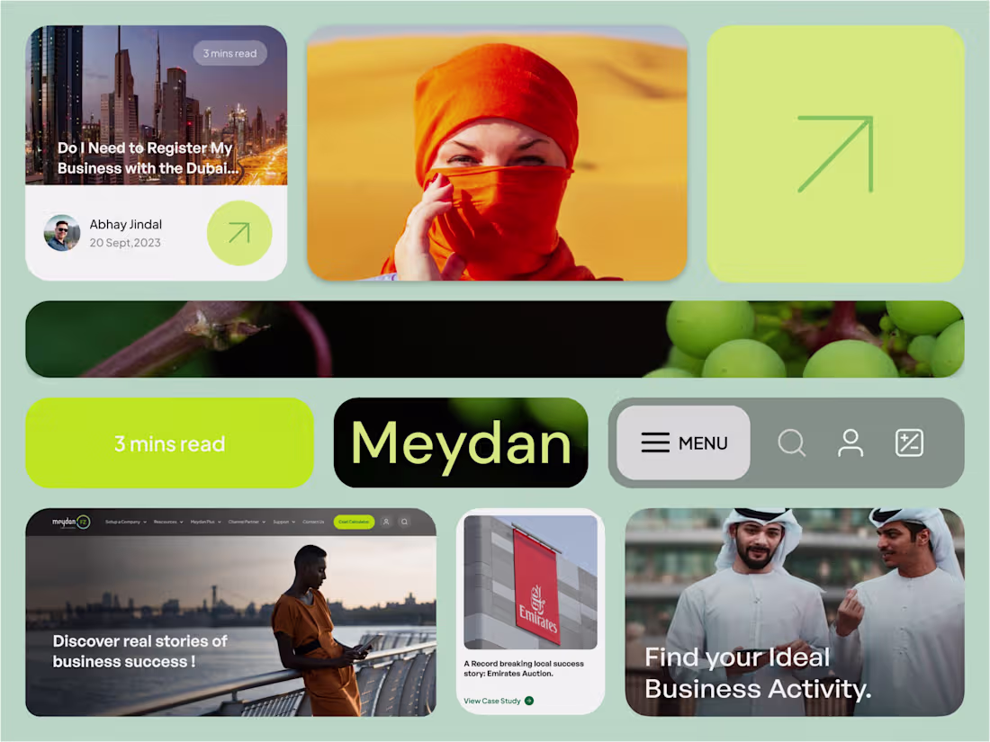 Cover image for Meydan Web Redesign - Clean, Fast & Responsive Design