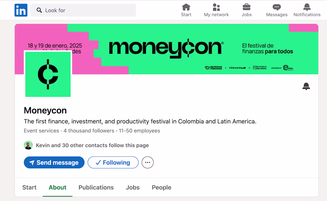 Cover image for 0 to 4K Followers: LinkedIn Growth for LATAM’s Top Finance Fest